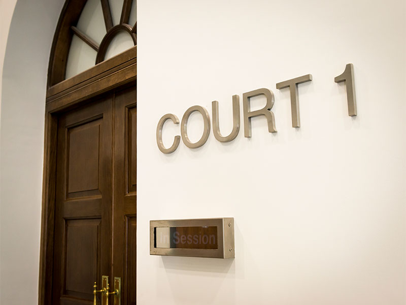 Courts Room Image